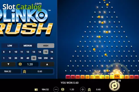 Скрин6. Plinko Rush слот