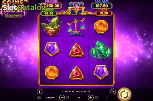 Скрин2. Coins of Alkemor – Hold & Win слот