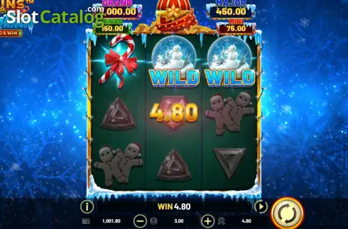 Скрин3. Coins of Christmas слот