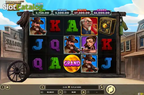 Скрин2. Bullions of Gold слот