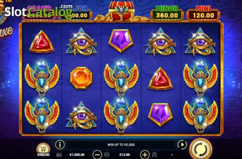 Скрин2. Coins of Ra Deluxe слот