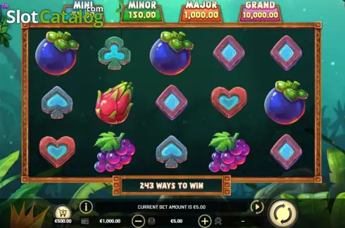 Скрин2. Lizard Loot Hold & Win слот
