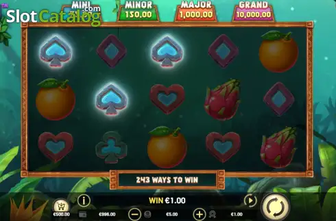 Скрин3. Lizard Loot Hold & Win слот