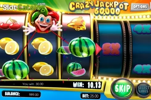 Скрин5. Crazy Jackpot 60000 слот