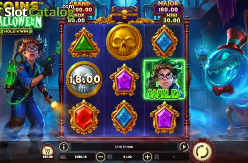 Скрин2. Coins of Halloween - Hold & Win слот