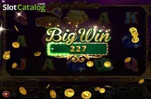 Скрин6. Reels Of Wealth (Betsoft) слот