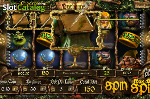 Скрин4. Enchanted (Betsoft) слот