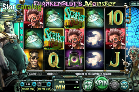 Скрин3. Frankenslot's Monster слот