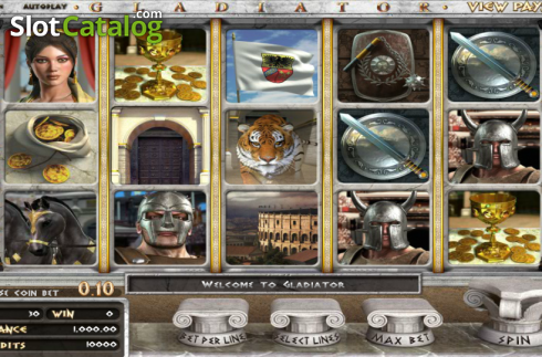 Скрин2. Gladiator (Betsoft) слот