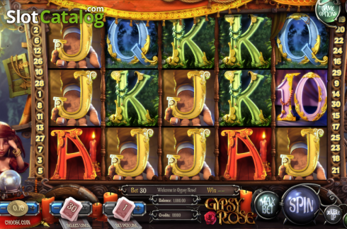 Скрин3. Gypsy Rose (Betsoft) слот