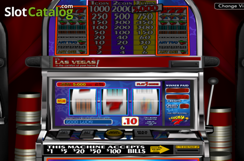 Скрин3. Lucky 7 (Betsoft) слот