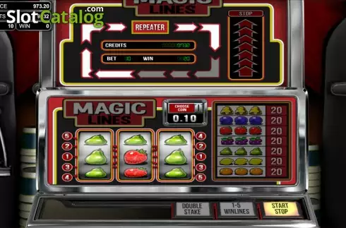 Скрин5. Magic Lines слот