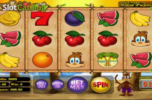 Скрин2. Monkey Money (Betsoft) слот