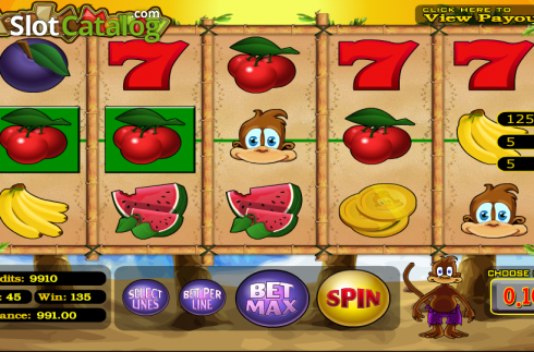 Скрин4. Monkey Money (Betsoft) слот