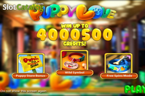 Скрин2. Puppy Love (Betsoft) слот