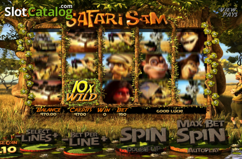 Скрин4. Safari Sam слот