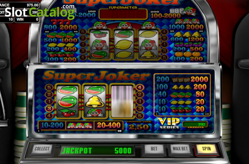 Скрин2. Super Joker (Betsoft) слот