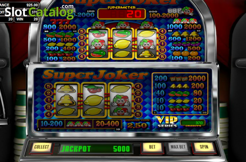 Скрин4. Super Joker (Betsoft) слот