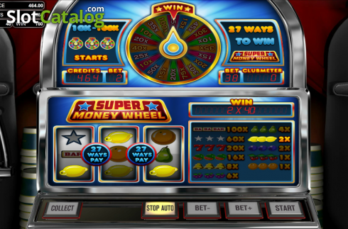 Скрин5. Super Money Wheel слот