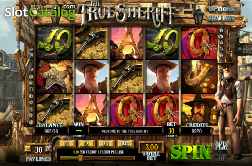 Скрин3. True Sheriff слот