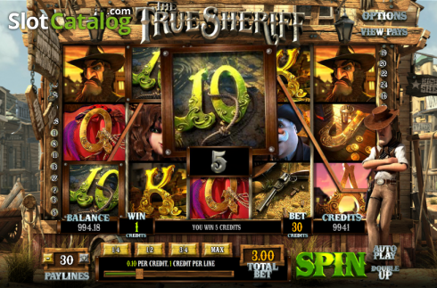 Скрин4. True Sheriff слот