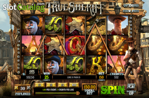 Скрин6. True Sheriff слот
