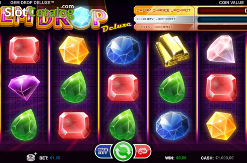 Скрин3. Gem Drop Deluxe слот