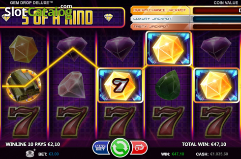 Скрин6. Gem Drop Deluxe слот