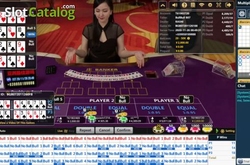 Скрин3. Bull Bull Baccarat слот