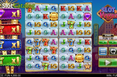 Скрин3. Slot Vegas Megaquads слот