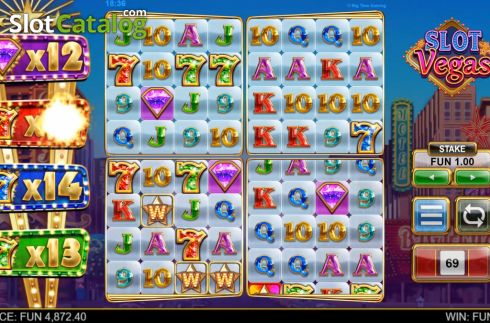Скрин4. Slot Vegas Megaquads слот