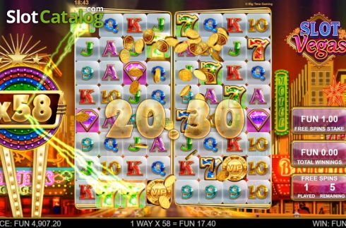 Скрин6. Slot Vegas Megaquads слот