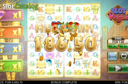 Скрин7. Slot Vegas Megaquads слот