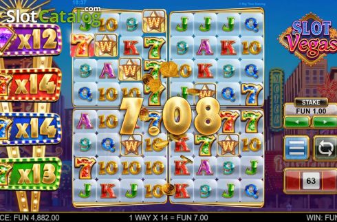 Скрин9. Slot Vegas Megaquads слот