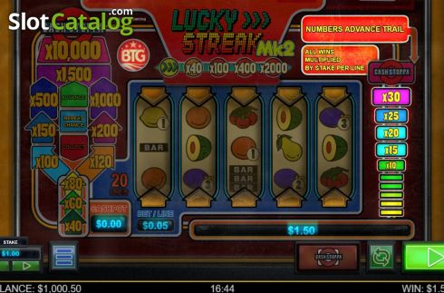 Скрин3. Lucky Streak Mk2 слот