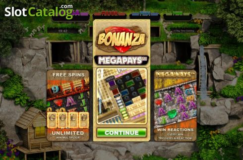 Скрин2. Bonanza Megapays слот