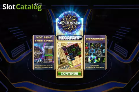 Скрин2. Who Wants To Be A Millionaire Megapays слот