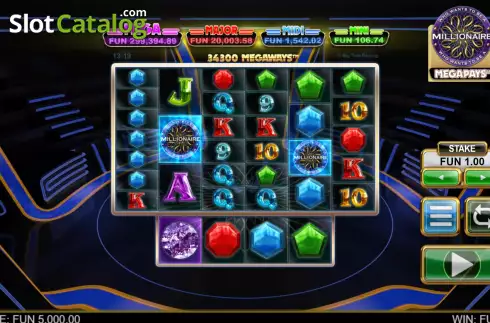 Скрин3. Who Wants To Be A Millionaire Megapays слот