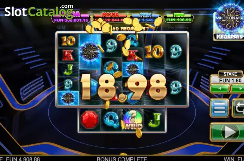 Скрин5. Who Wants To Be A Millionaire Megapays слот