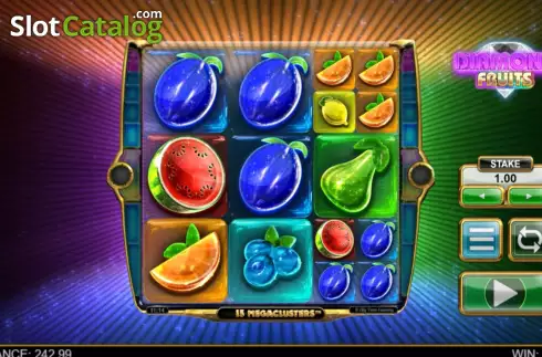 Скрин3. Diamond Fruits (Big Time Gaming) слот