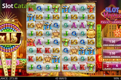 Скрин6. Slot Vegas Fully Loaded Megaquads слот