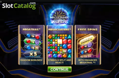 Скрин2. Millionaire Rush слот