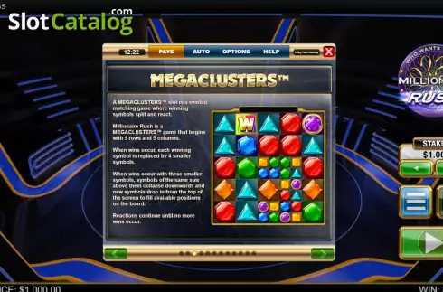 Скрин9. Millionaire Rush слот