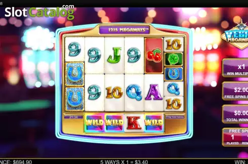 Скрин9. Vegas Megaways слот