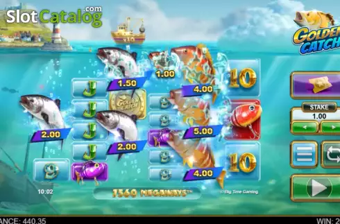 Скрин4. Golden Catch слот