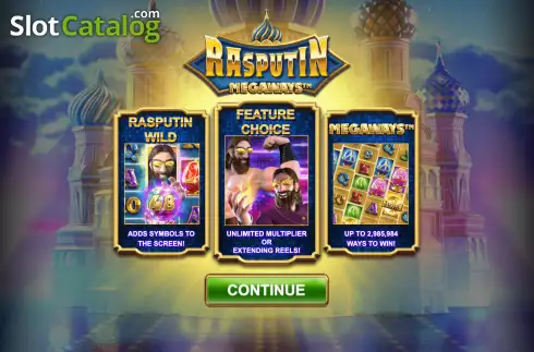 Скрин2. Rasputin Megaways слот
