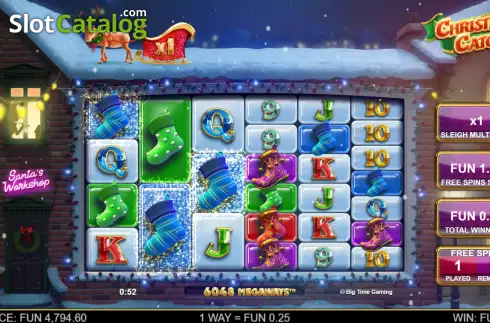 Скрин7. Christmas Catch слот