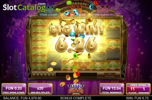 Скрин3. Big Bucks Deluxe слот