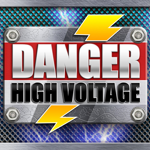Danger High Voltage логотип
