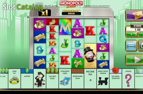 Скрин2. Monopoly Deluxe слот
